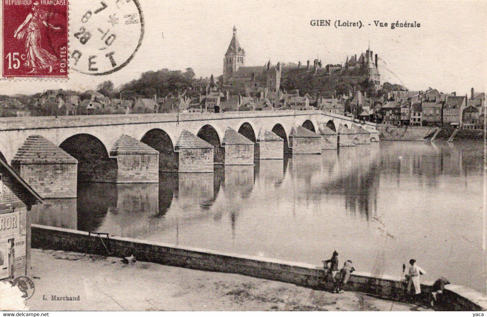 Gien Vue Générale  Pécheurs - Gien