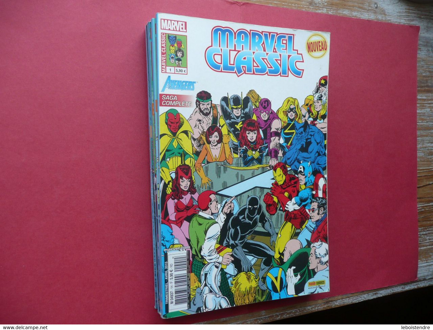 LOT 5 MARVEL CLASSIC V2  N 1 + 3 + 5 A 7 DE AVRIL 2015 A  OCTOBRE 2016  MARVEL COMICS PANINI - Marvel France