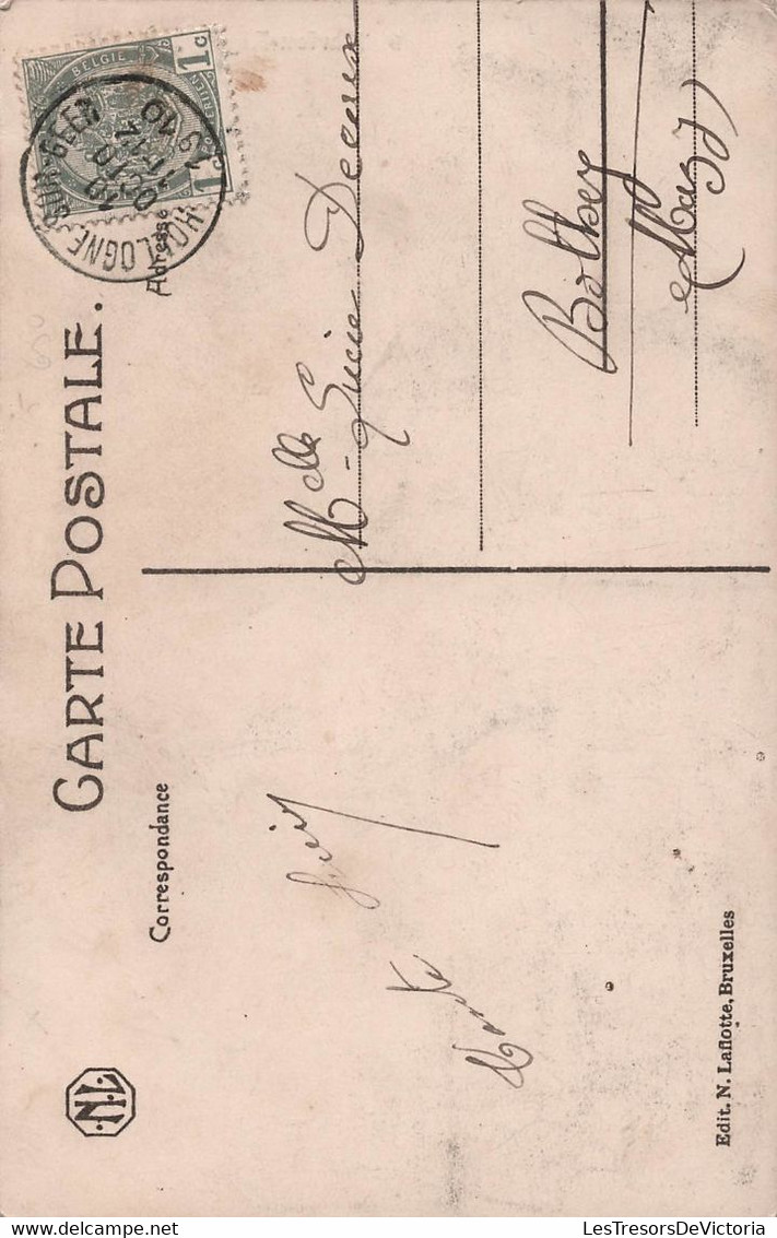 BELGIQUE - Darion Ligney - L'eglise  - Edit Laflotte - Carte Postale Ancienne - - Andere & Zonder Classificatie