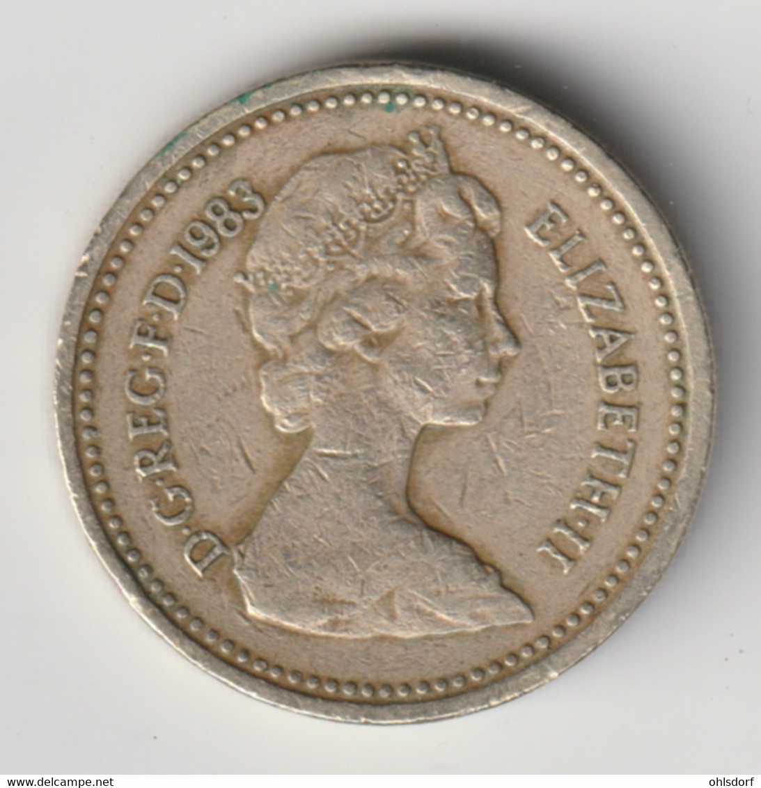 GREAT BRITAIN 1983: 1 Pound, KM 933 - 1 Pound