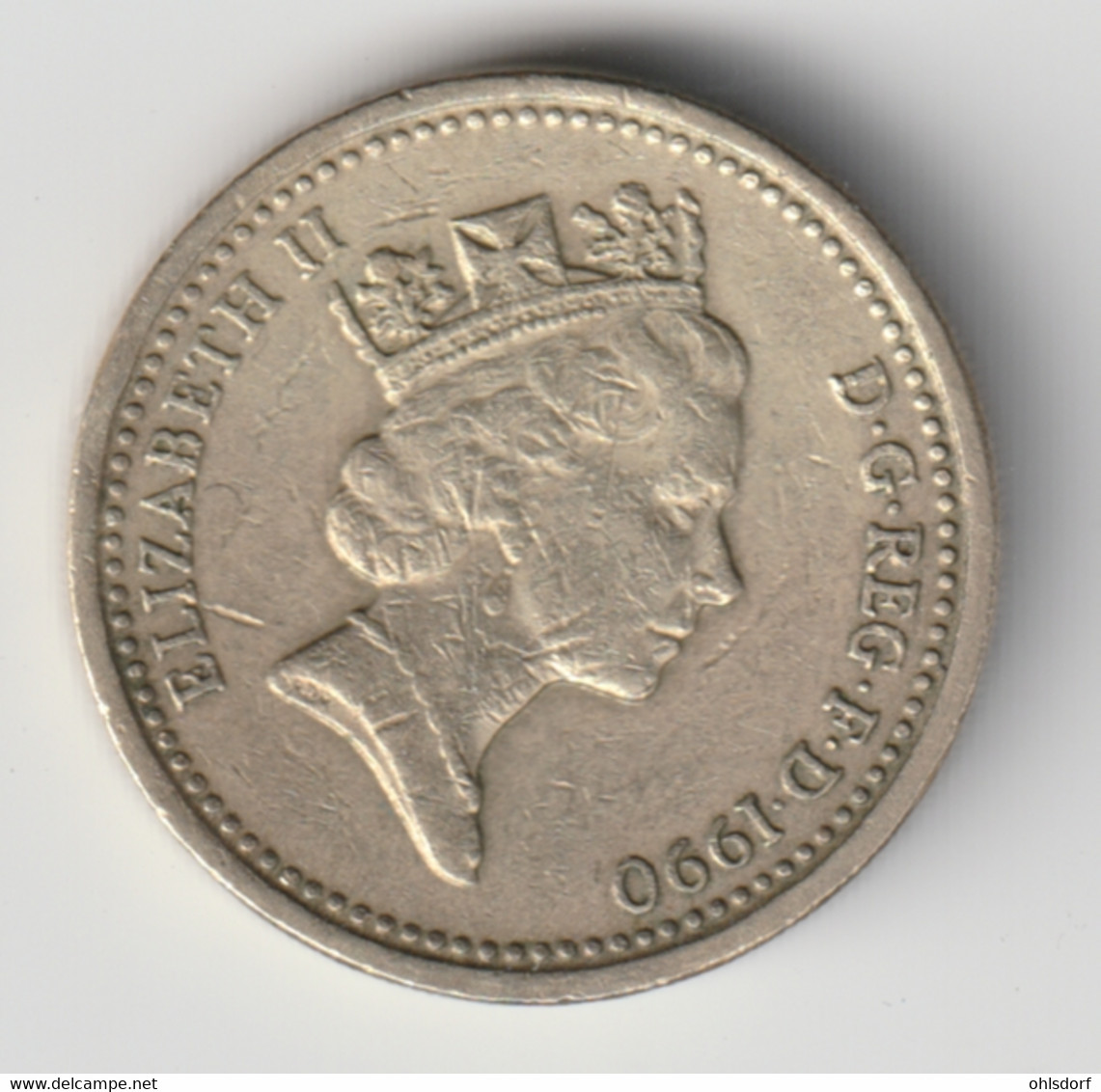 GREAT BRITAIN 1990: 1 Pound, KM 941 - 1 Pond
