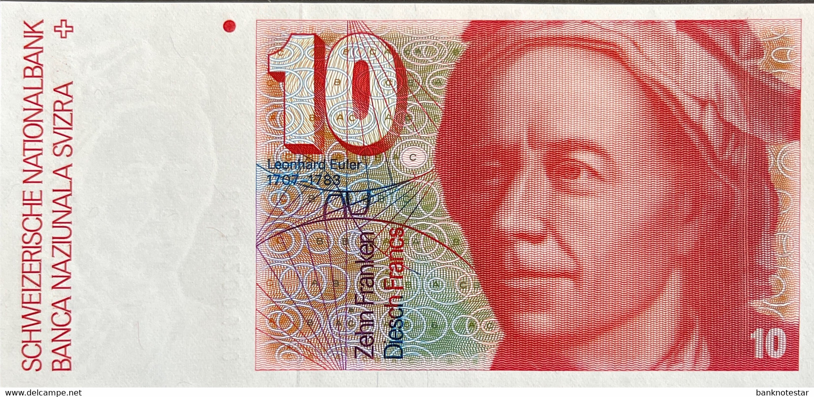 Switzerland 10 Franken, P-53f (1986) - UNC - Signature 53 - Suisse