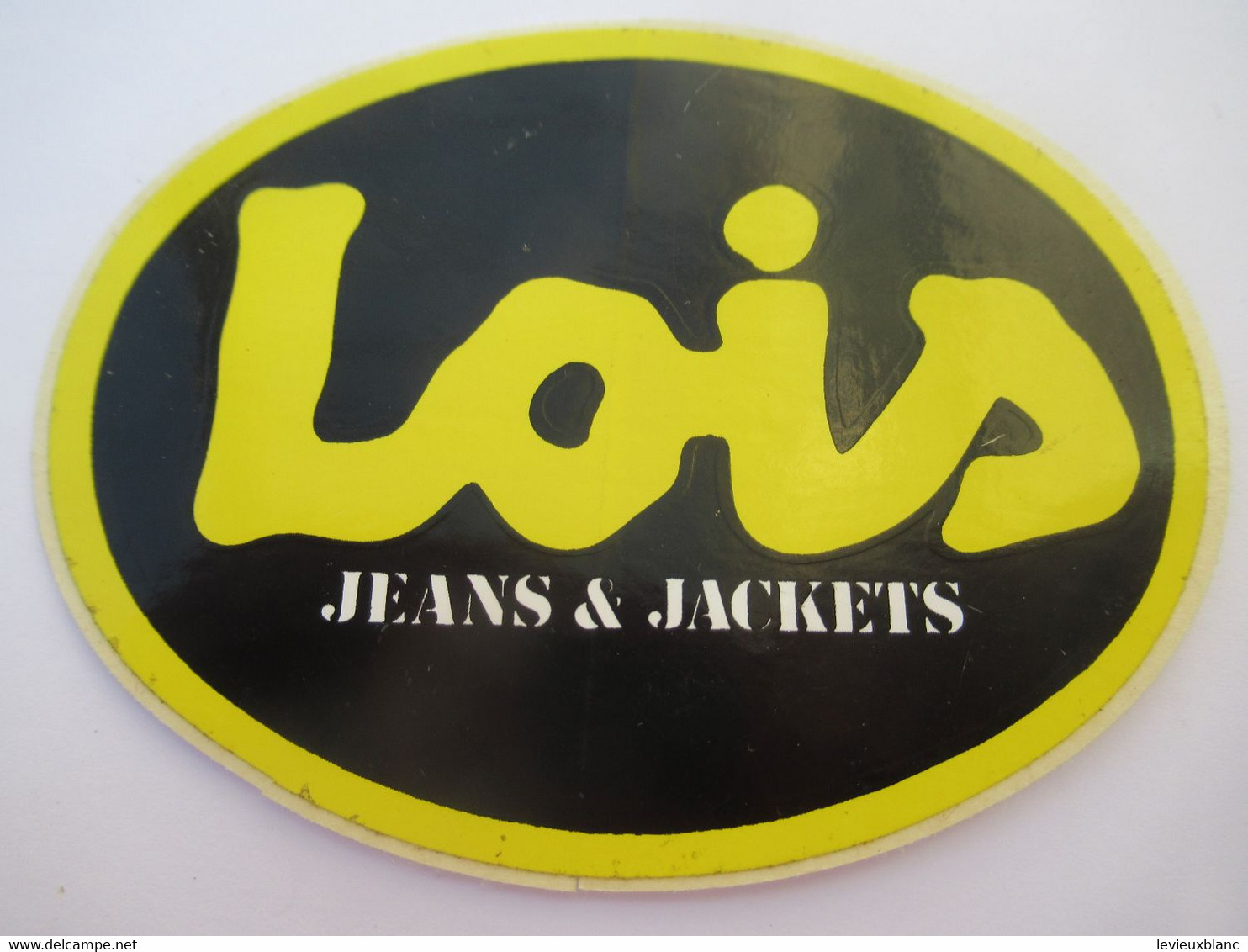 Vêtement/Auto-collant Publicitaire Ancien /LOIS / Jeans& Jackets/ Vers 1980_1985    ACOL200 - Pegatinas
