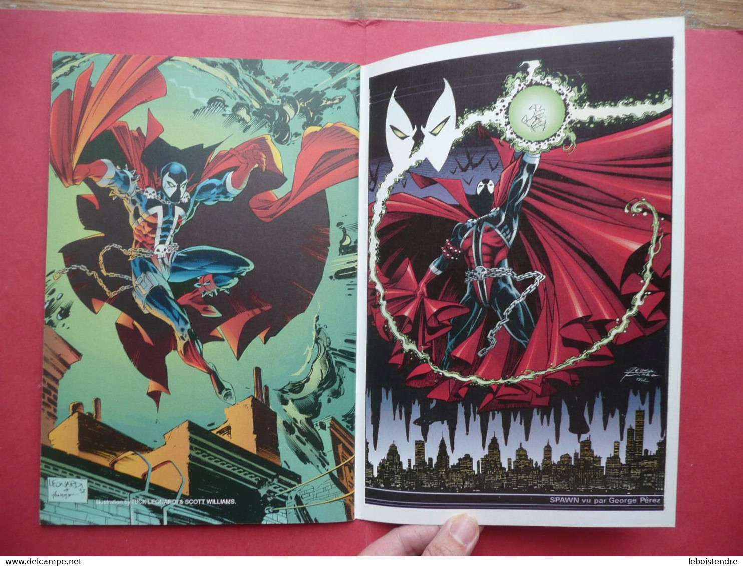 SPAWN N° 1 AVEC POSTER ATTACHE MAI 1995 TRES BON ETAT  IMAGE COMICS SEMIC EDITIONS - Lug & Semic