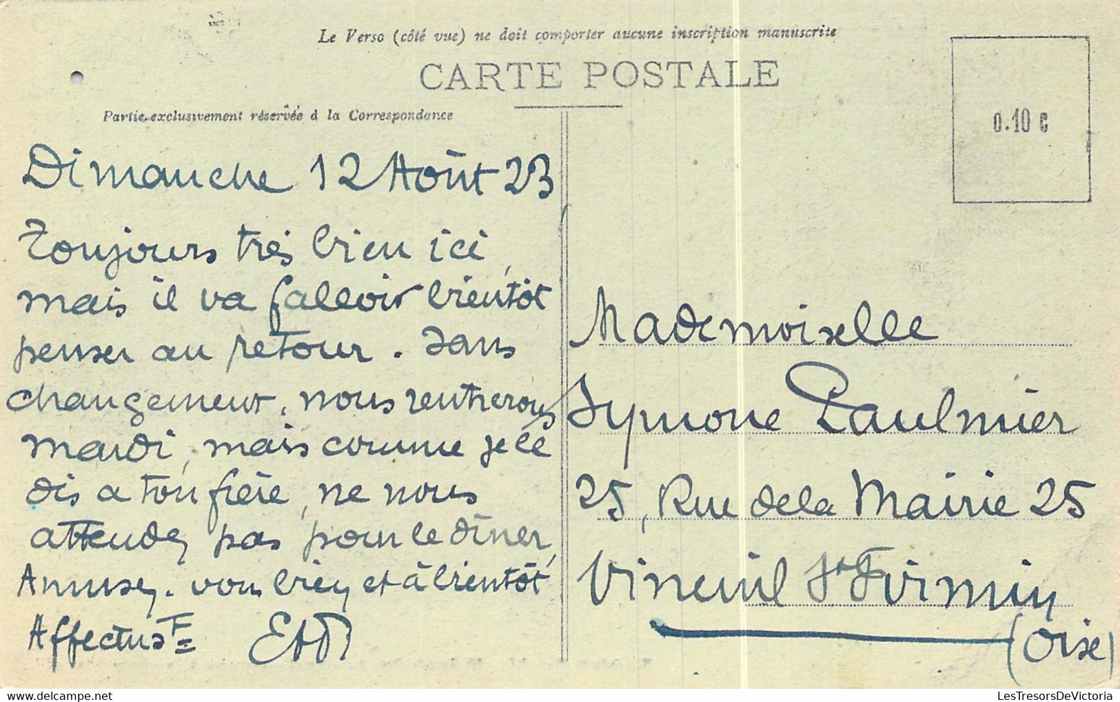 FRANCE - 80 - BOIS DE CISE - Le Quare -  Carte Postale Ancienne - Bois-de-Cise