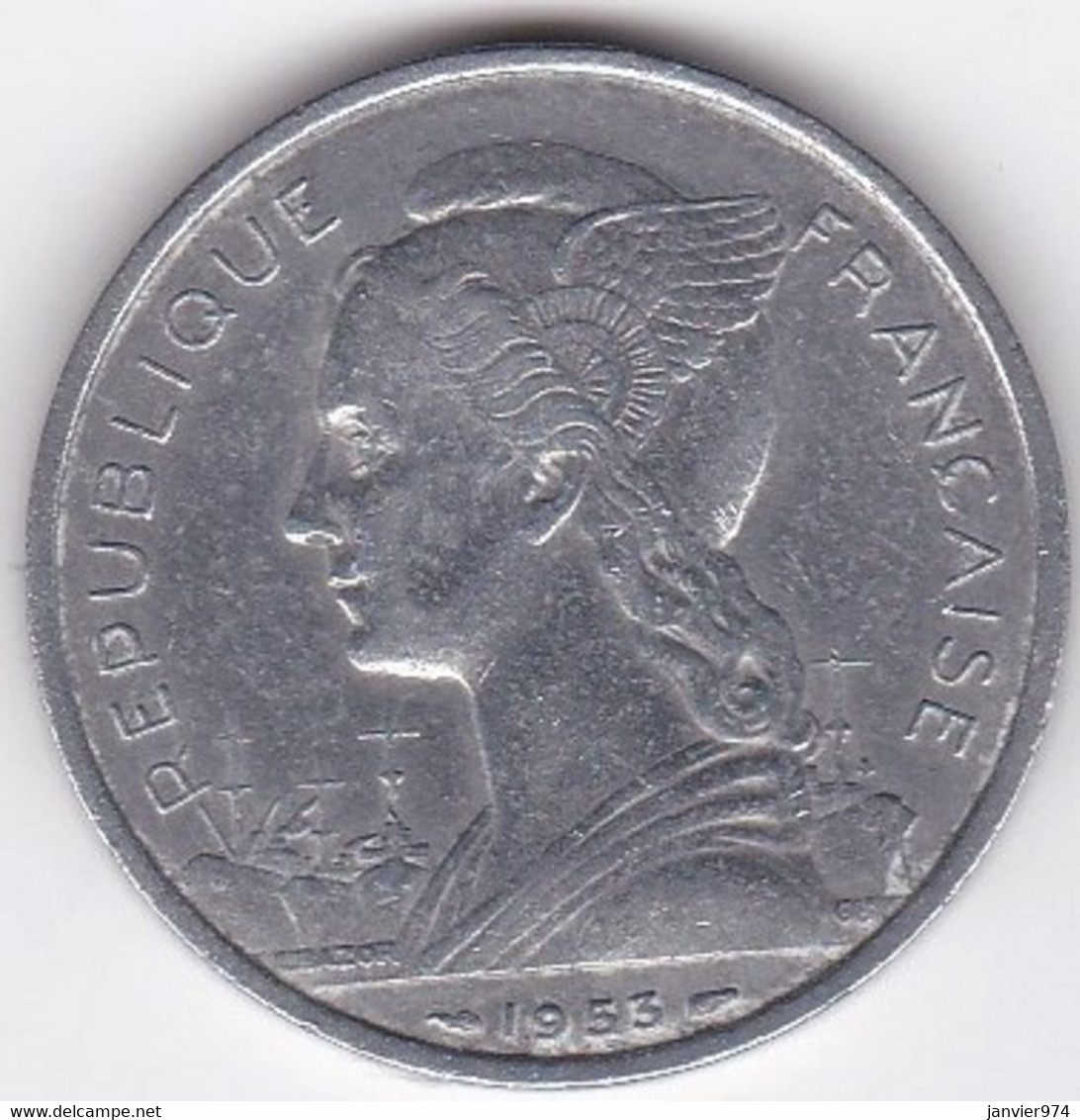 Madagascar , 5 Francs 1953 , En Aluminium , Lec# 106 - Madagascar