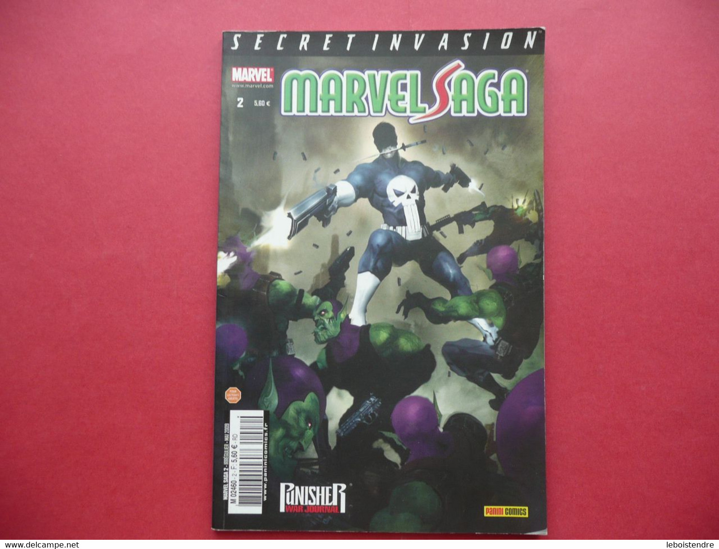 MARVEL SAGA N° 2 MAI 2009 PUNISHER MARVEL COMICS PANINI  FRANCE - Marvel France