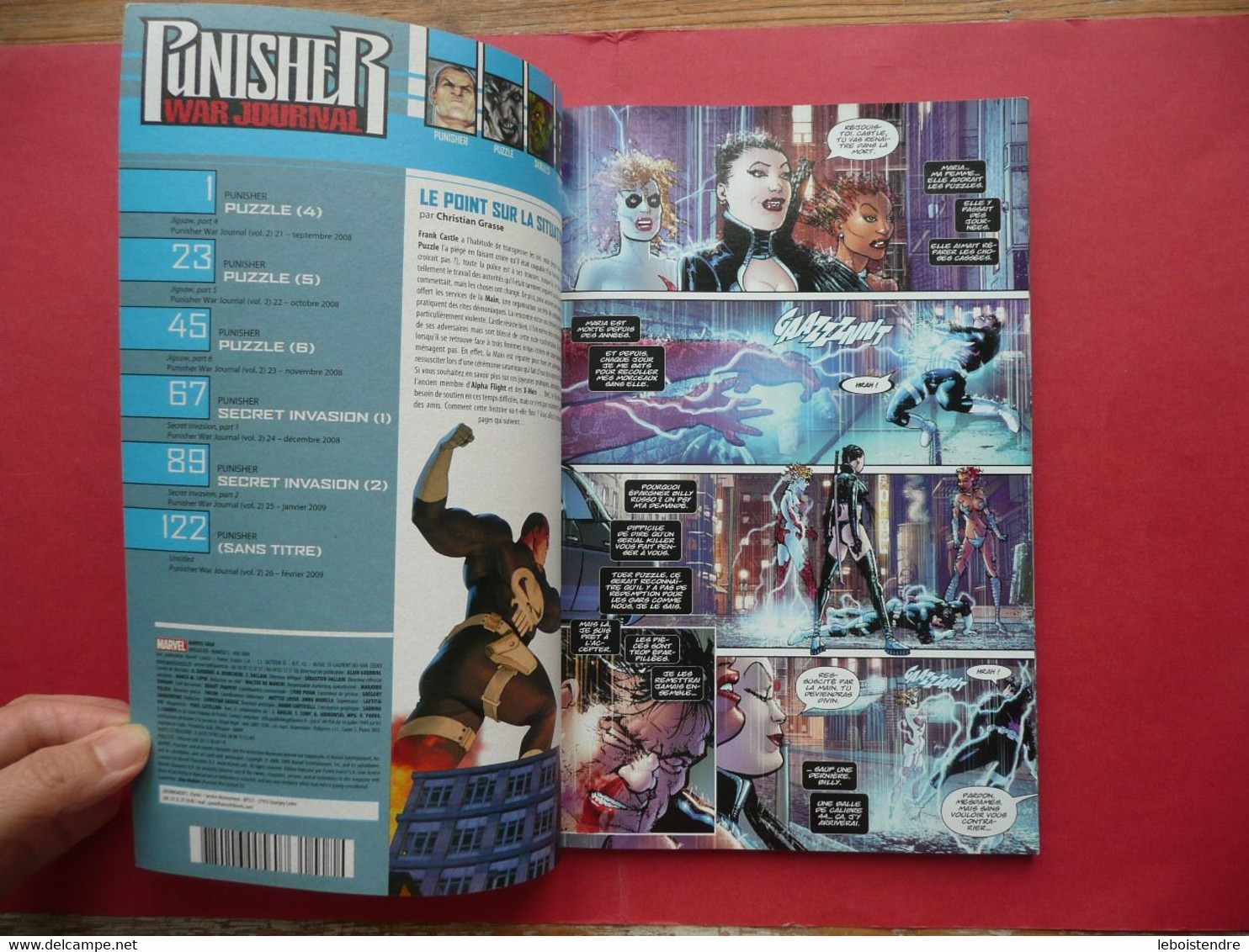 MARVEL SAGA N° 2 MAI 2009 PUNISHER MARVEL COMICS PANINI  FRANCE - Marvel France