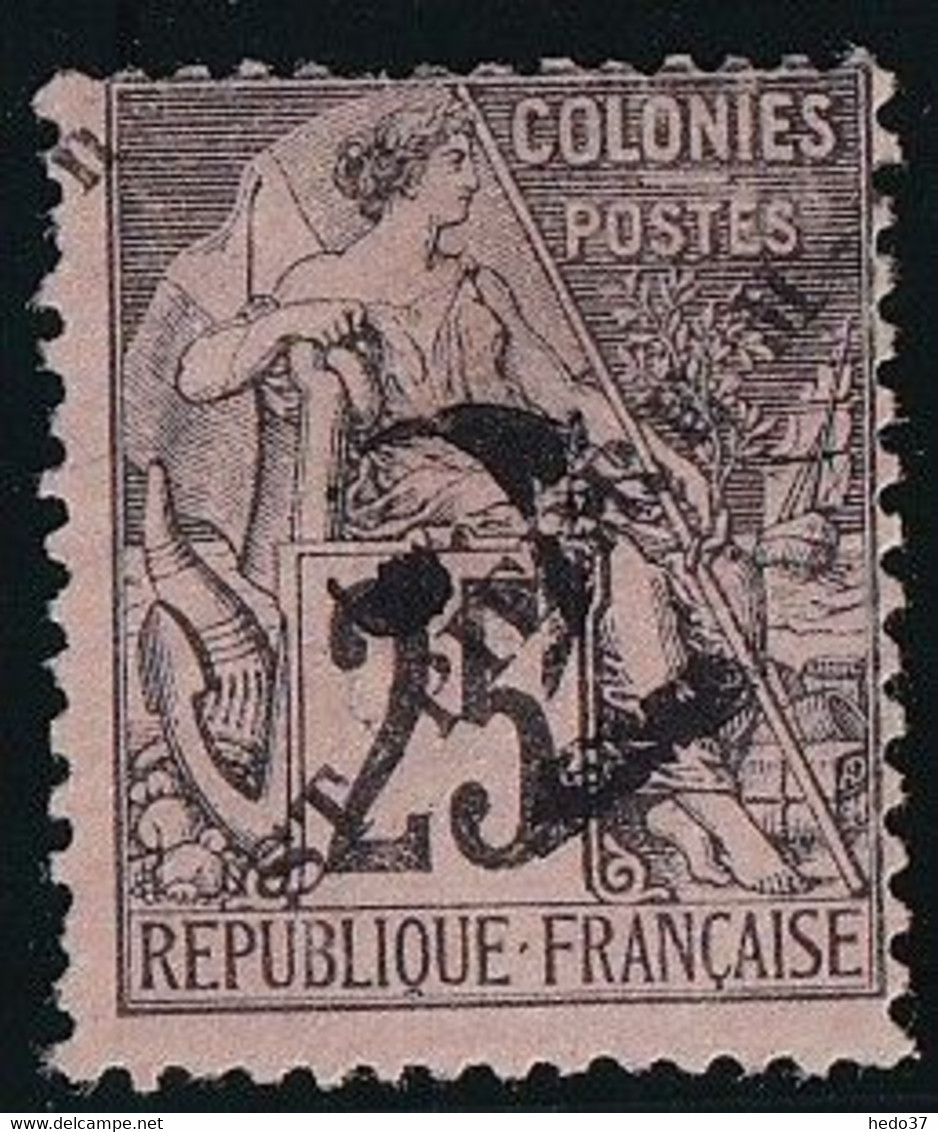 St Pierre Et Miquelon N°46 - Variété Surcharge à Cheval - Neuf Sans Gomme - TB - Unused Stamps