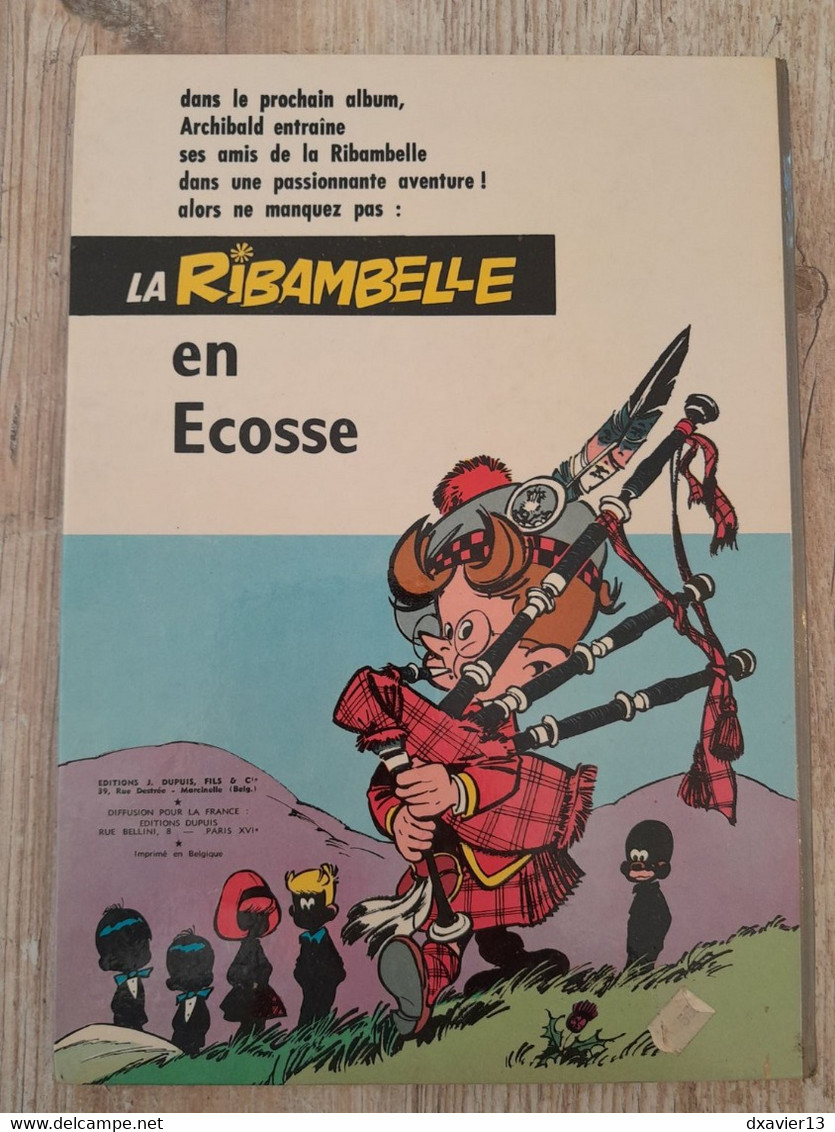 Bande Dessinée Dédicacée -  La Ribambelle 1 - La Ribambelle Gagne Du Terrain ! (1966) - Opdrachten