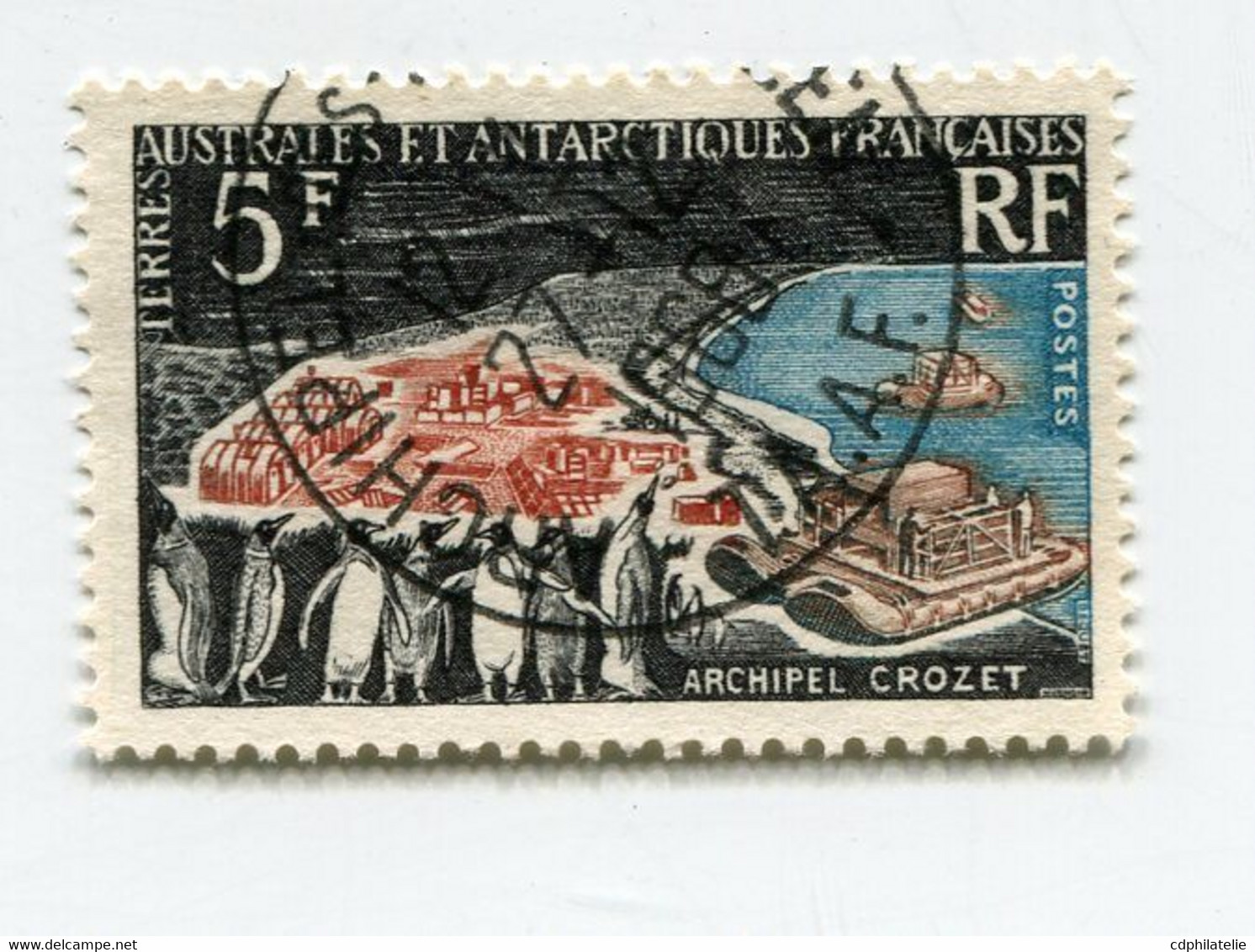 T. A. A. F. N°20 OBLITERE ARCHIPEL CROZET - Used Stamps