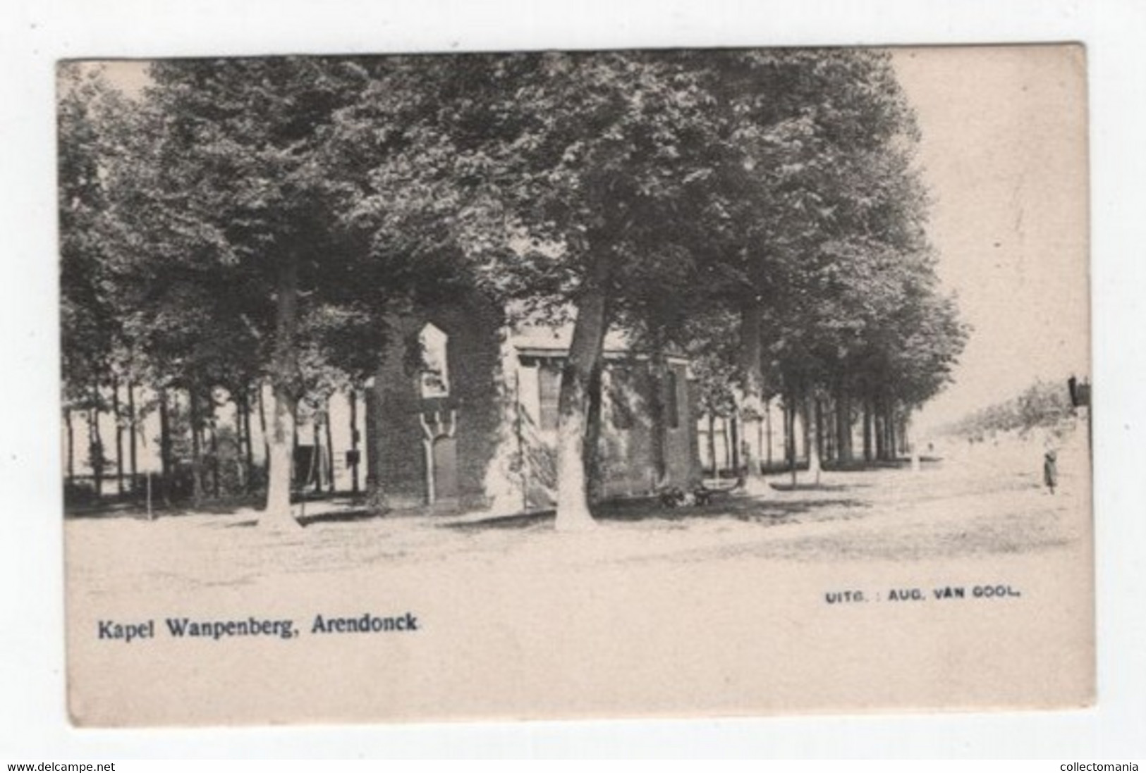 2 Oude Postkaarten Arendonck Arendonk Wampenberg Kapel Uitgever Van Gool   Stoommelkerij "Maria" - Arendonk