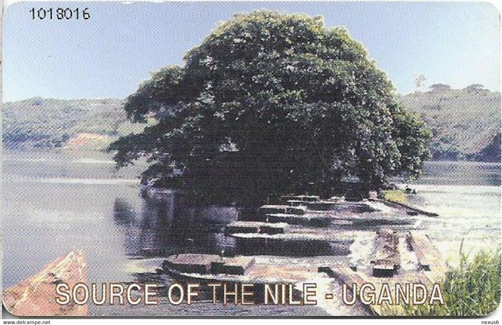 Uganda - UPTC - Source Of The Nile, Philips Chip, 50U, 50.000ex, Used - Uganda