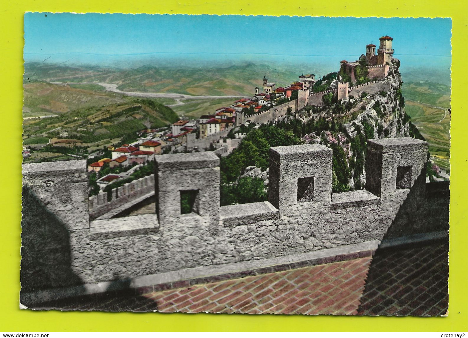 Républica Di S MARINO St Marin Vue Générale N°58 VOIR DOS - San Marino