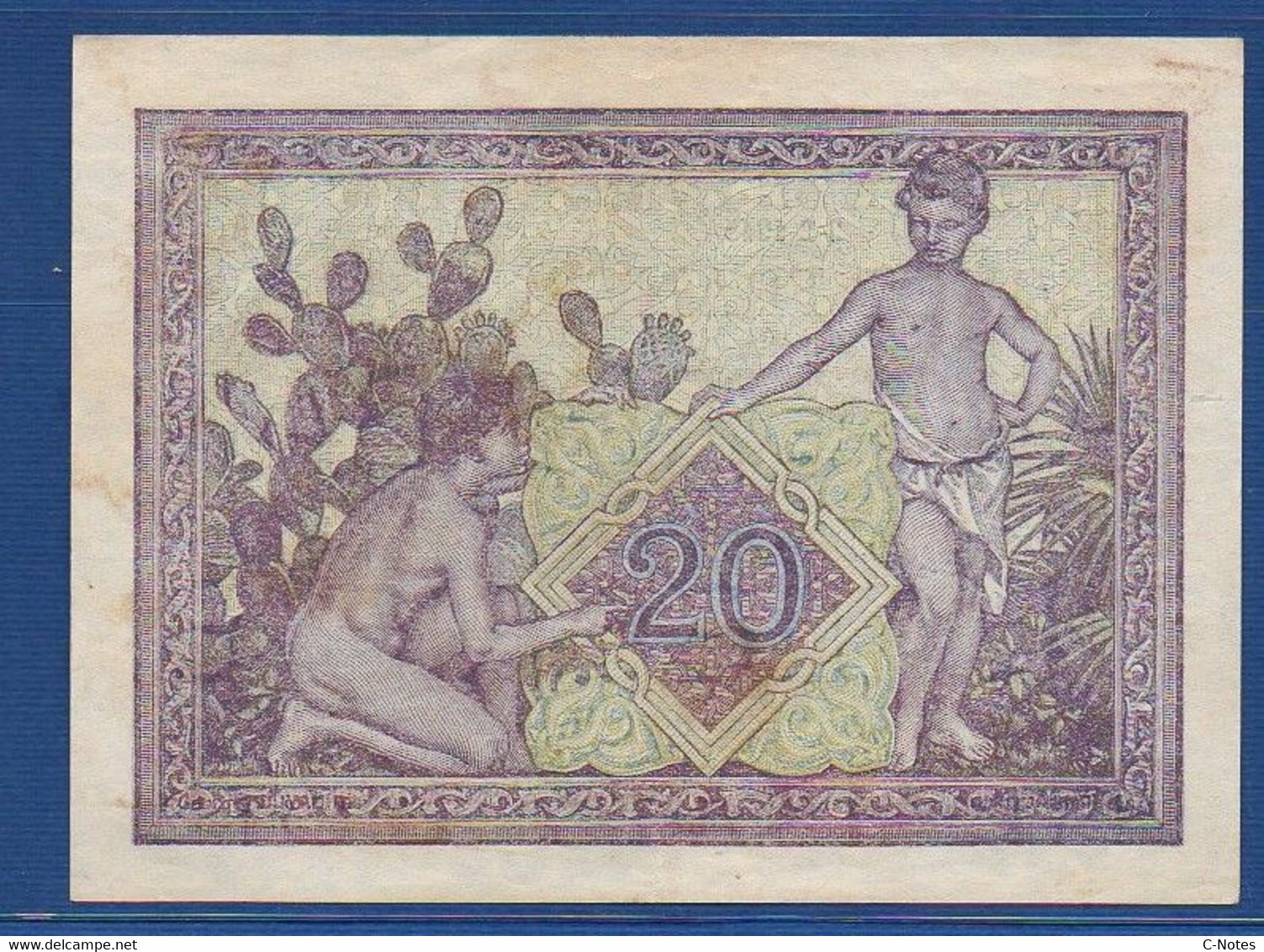 ALGERIA - P. 92b – 20 Francs 2.2.1945 VF+,  Serie K.1249 703 - Algérie