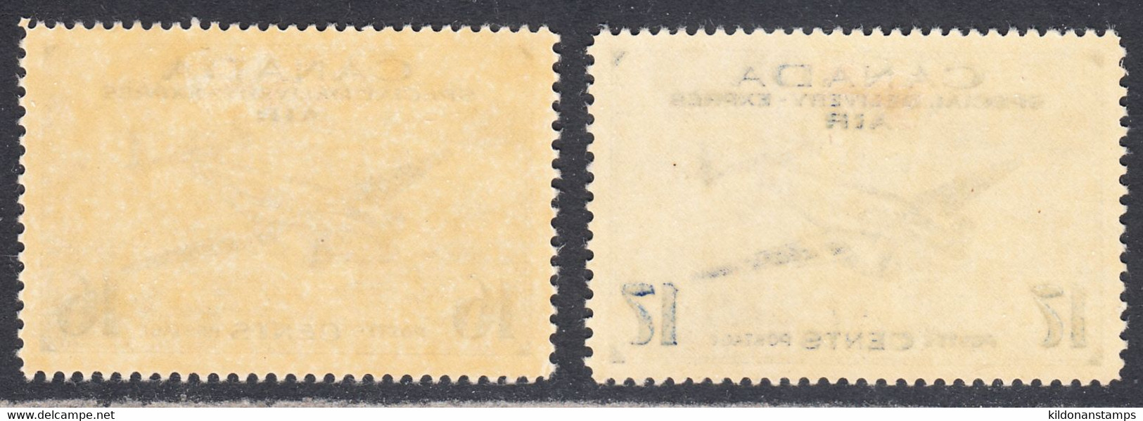 Canada 1942 Airmail Special Delivery, Mint Mounted, Sc# S13-S14, SG - Poste Aérienne: Exprès