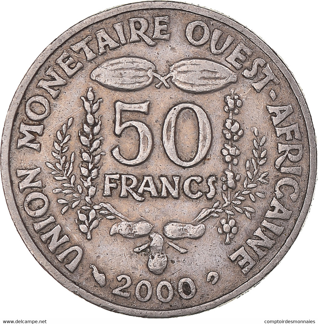 Monnaie, Communauté économique Des États De L'Afrique De L'Ouest, 50 Francs - Ivoorkust