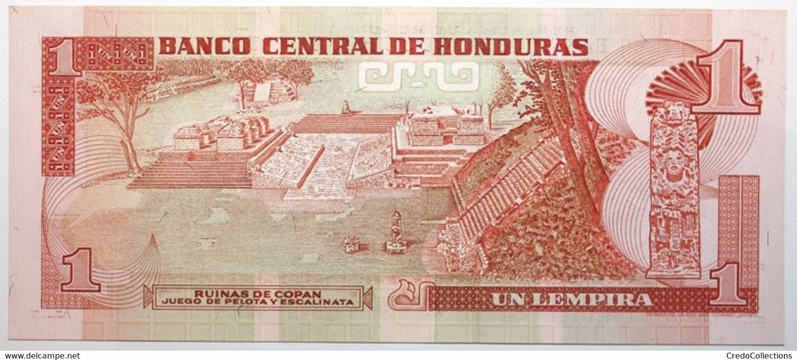 Honduras - 1 Lempira - 1989 - PICK 68c - NEUF - Honduras