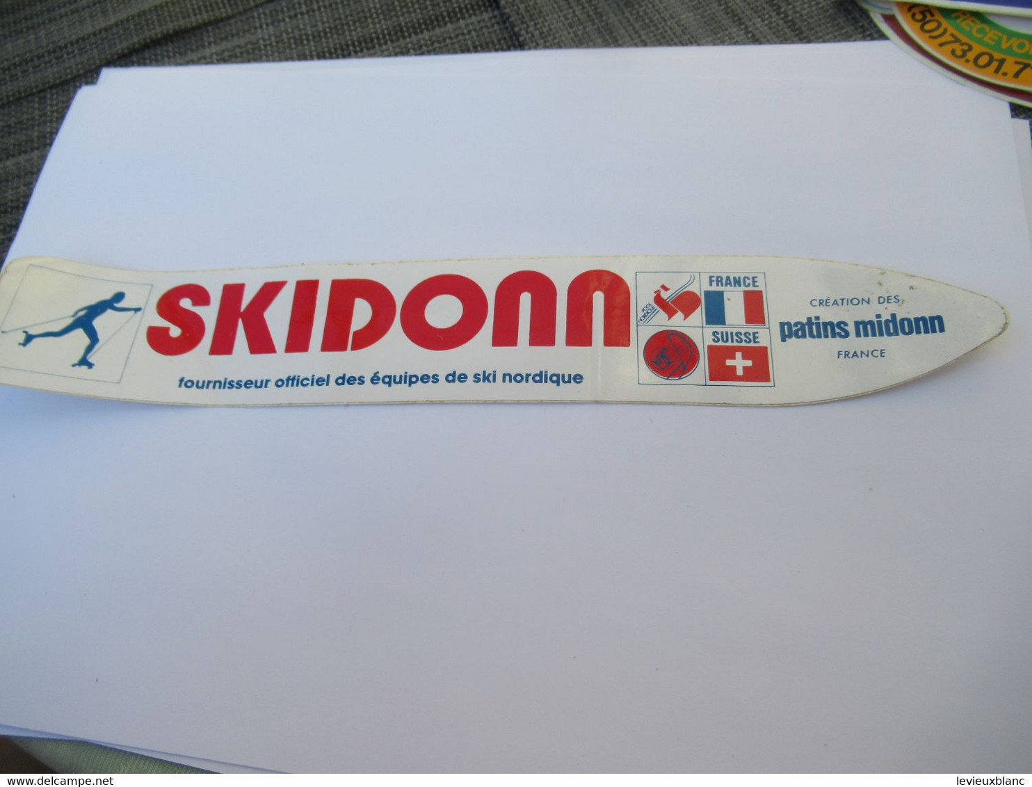 SKI/Auto-collant Publicitaire Ancien /SKIDONN/ Ski Nordique/ France Suisse / Vers 1980- 1985    ACOL205 - Aufkleber