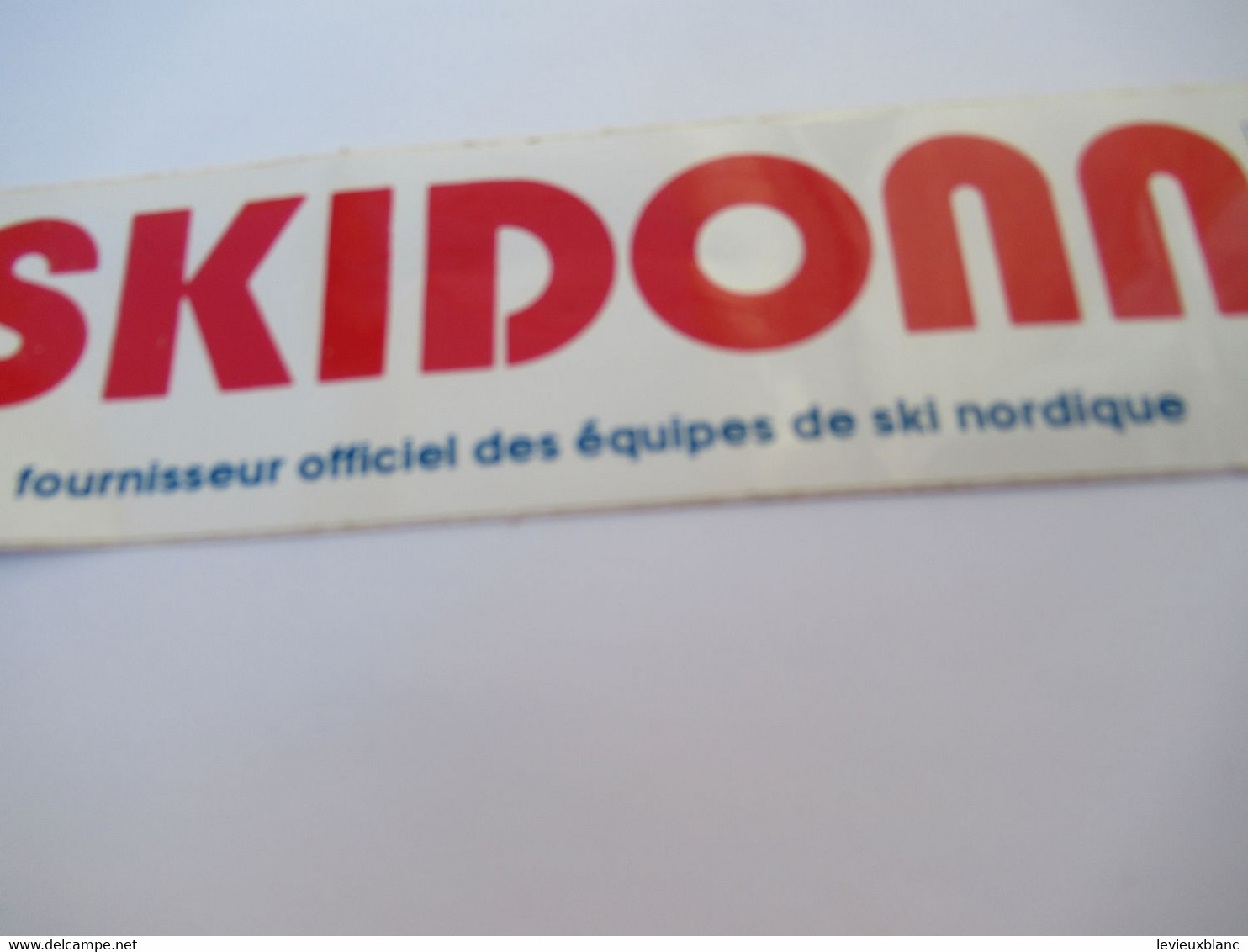 SKI/Auto-collant Publicitaire Ancien /SKIDONN/ Ski Nordique/ France Suisse / Vers 1980- 1985    ACOL205 - Aufkleber