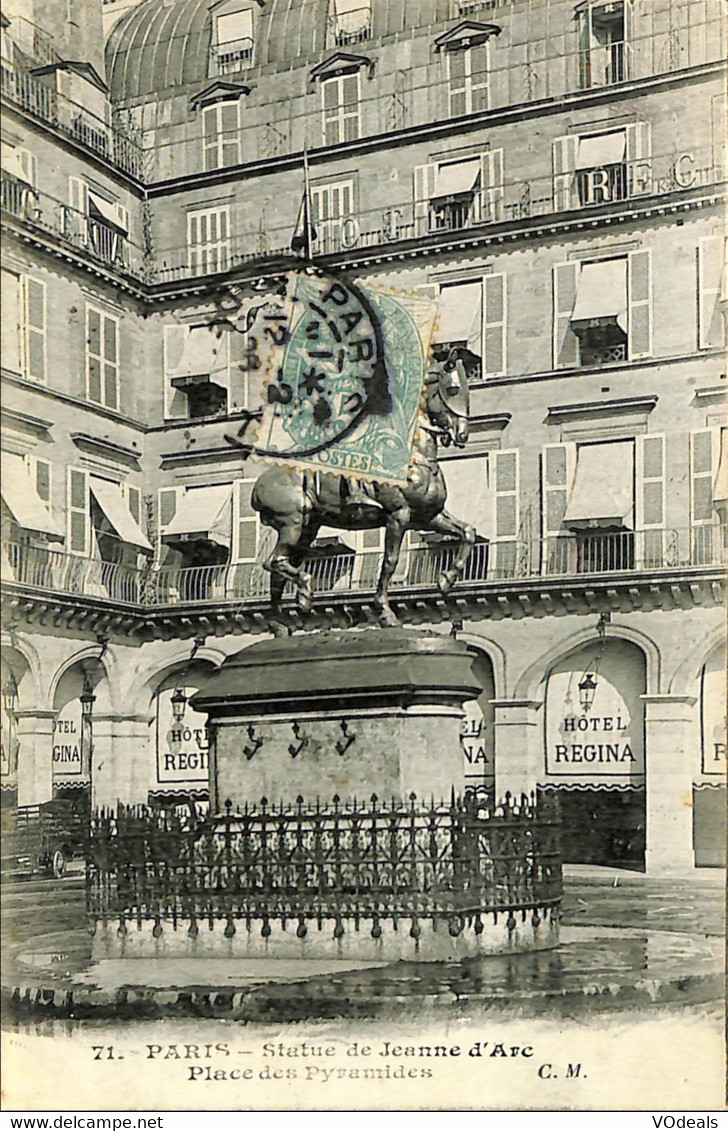 France (75) Paris- Paris - Statue De Jeanne D'Arc - Standbeelden