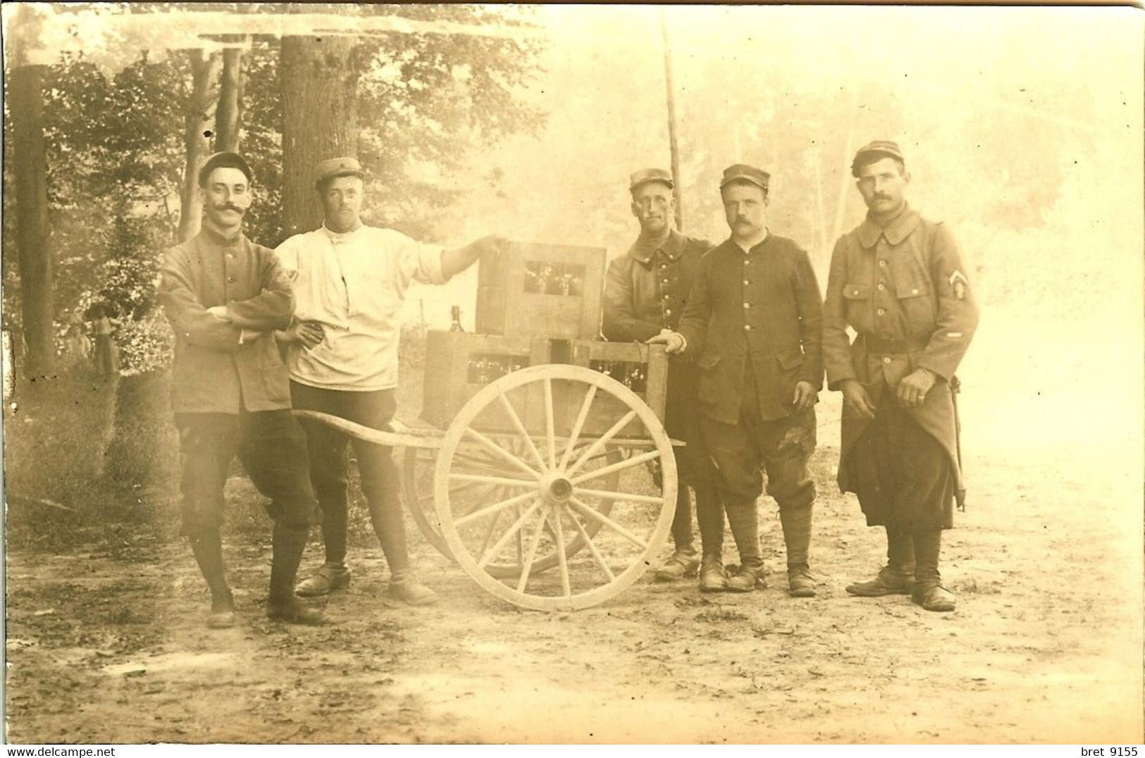 CELLELAGER HANNOVER CARTE PHOTO PRISONNIERS FRANCAIS UN PERE ECRIT A SON FILS TON PAPA T ENVOIE DE BONS BAISERS ET TE PR - Celle