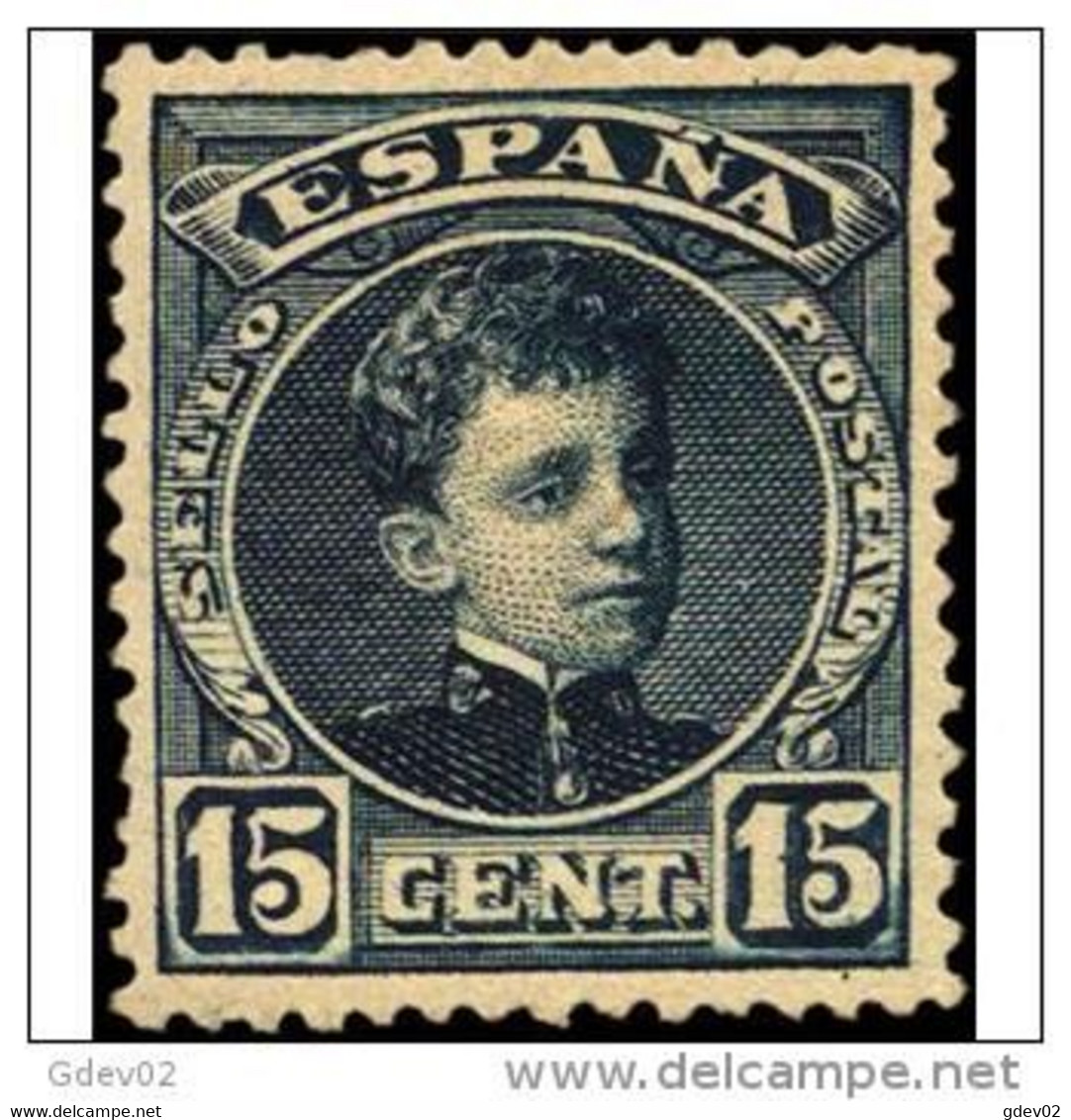 ES0244SASF-L4269TPC-TESPOOTRSC.España. Spain.Espagne.JOVEN REY ALFONSO Xlll .1901/5 (Ed 244**) Sin Charnela. - Unused Stamps