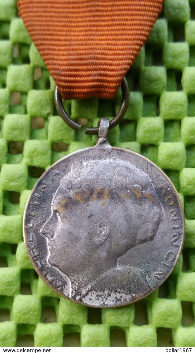 Medaille -  Wilhelmina 1898-1923  - The Netherlands - Royaux/De Noblesse