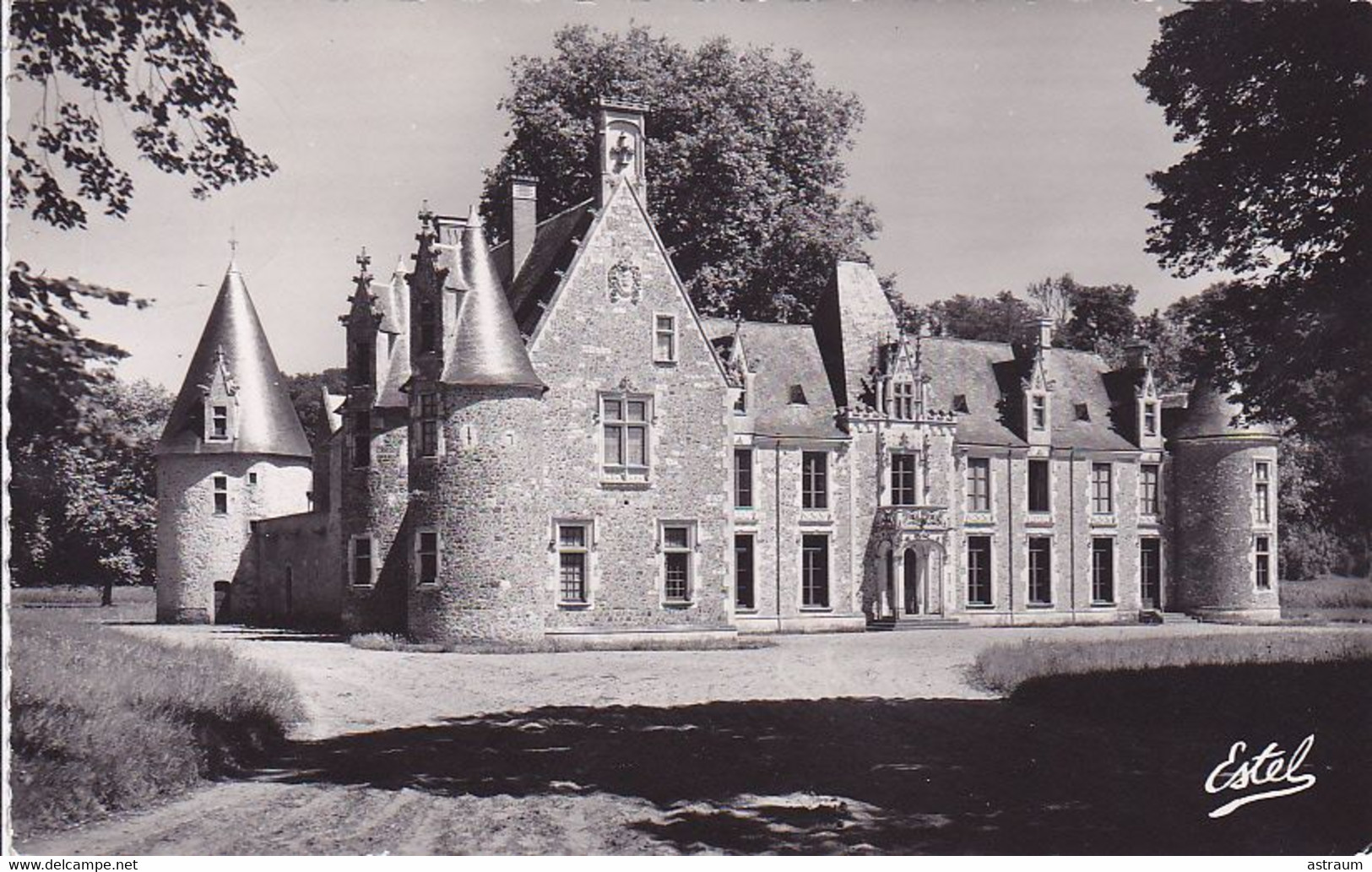 Cpa -72- Ptuffe -- Chateau De Cheronne -edi Estel N°20451 - Tuffe