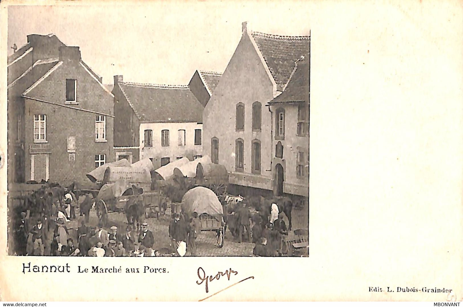 Hannut - Marché Aux Porcs - Hannut