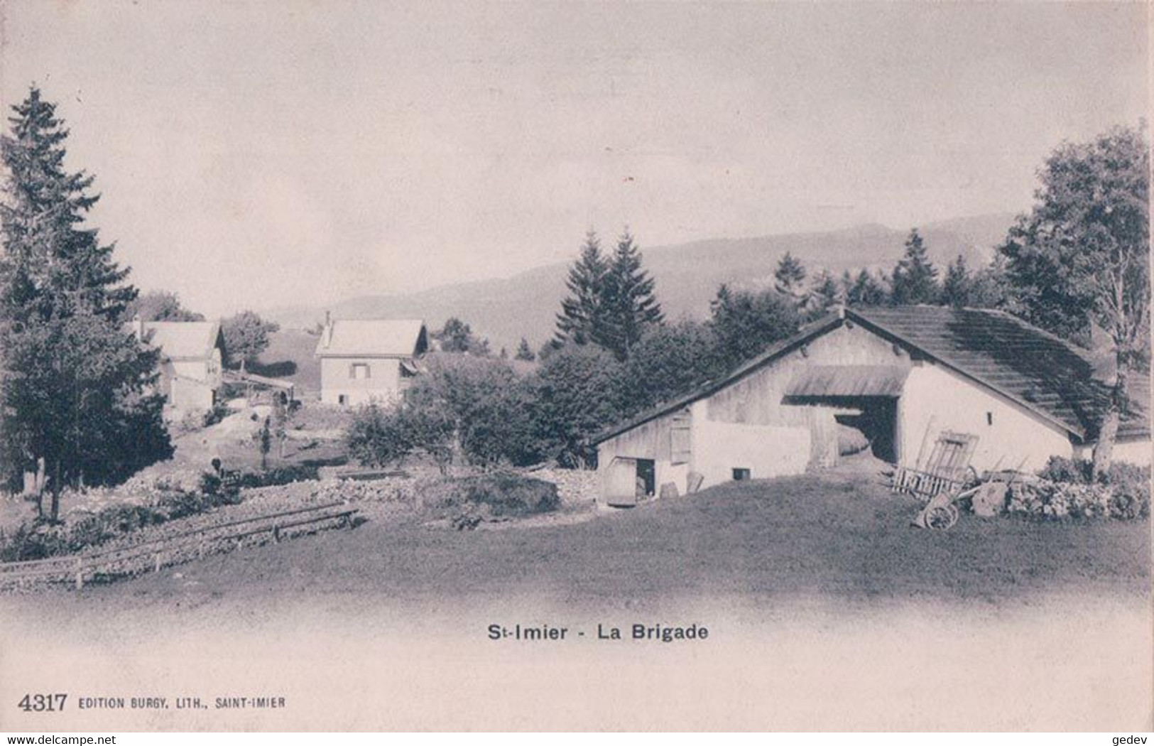 St Imier BE, La Brigade, Ferme Jurassienne (4317) - Saint-Imier 