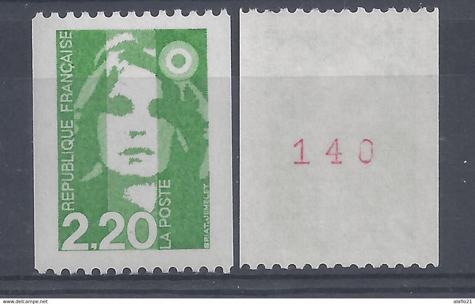 BRIAT - ROULETTE Avec N° ROUGE N° 2718a - NEUF SANS CHARNIERE - Coil Stamps