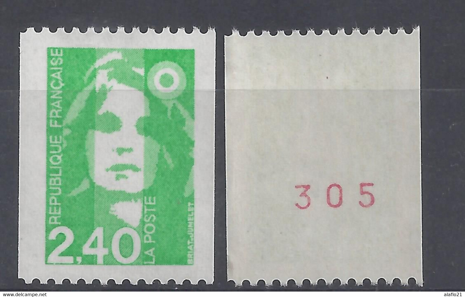 BRIAT - ROULETTE Avec N° ROUGE N° 2823a - NEUF SANS CHARNIERE - Coil Stamps