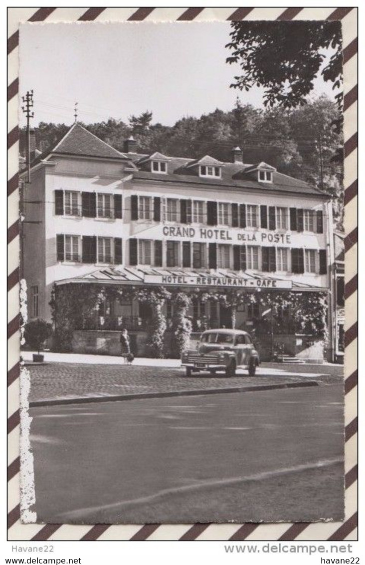 6AI944 LAROCHETTE GRAND HOTEL DE LA POSTE VOITURE  2 SCANS - Larochette