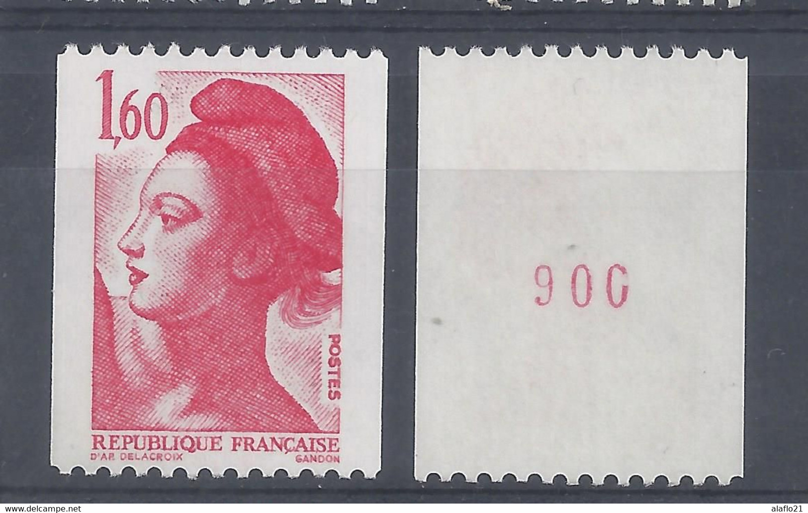 LIBERTE - ROULETTE Avec N° ROUGE N° 2192a - NEUF SANS CHARNIERE - Rollen