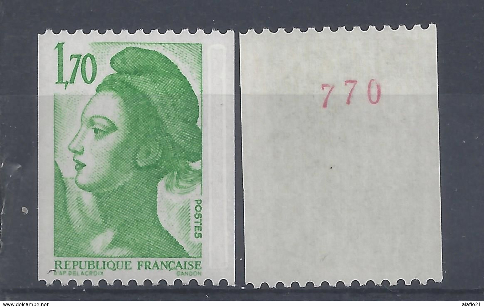 LIBERTE - ROULETTE Avec N° ROUGE N° 2321a - NEUF SANS CHARNIERE - Coil Stamps