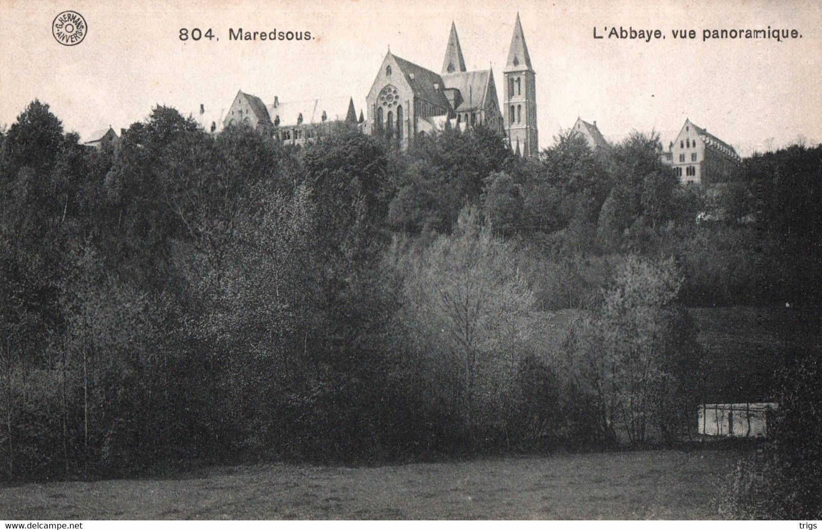 Maredsous - L'Abbaye, Vue Panoramique - Anhée