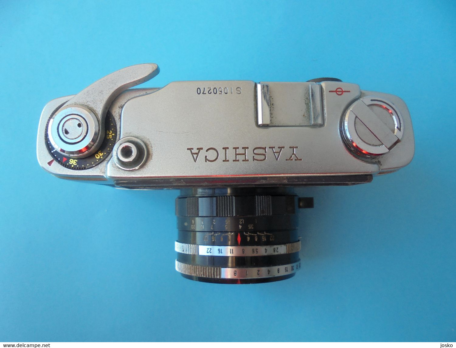 YASHICA - CAMPUS ... Yashinon I:2.8 4.5 Cm ... Vintage Camera (Made In Japan) * Kamera Telecamera Camara - Appareils Photo