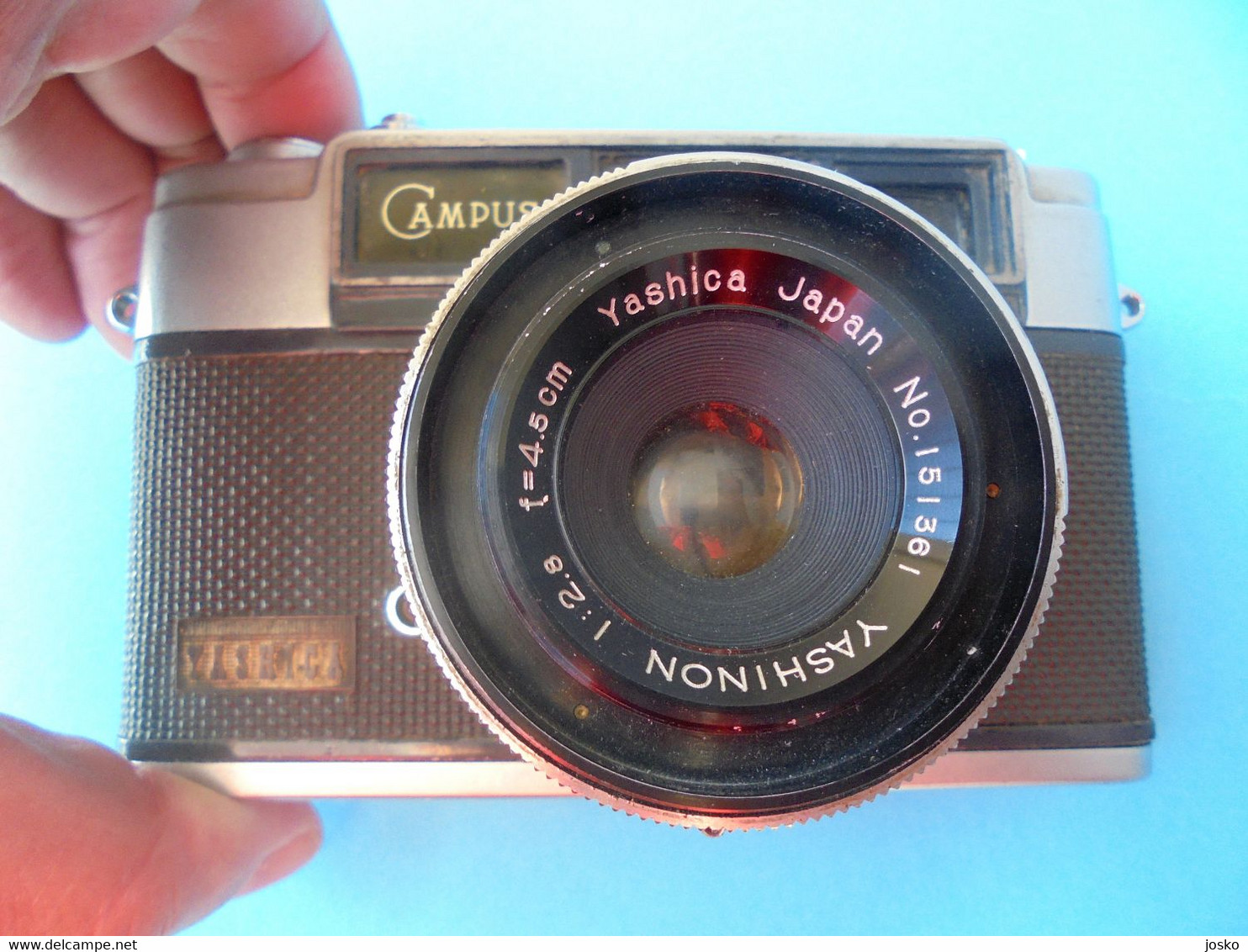 YASHICA - CAMPUS ... Yashinon I:2.8 4.5 cm ... vintage camera (Made in Japan) * kamera telecamera camara