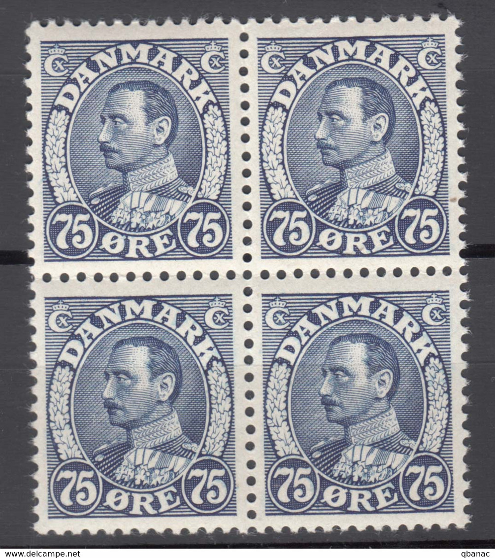 Denmark 1941 Mi#265 Mint Never Hinged Piece Of 4 - Ongebruikt