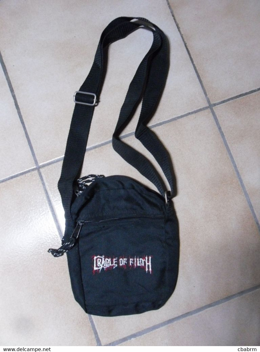 SACOCHE - PETIT SAC A BANDOULIERE REGLABLE - CRADLE OF FILTH - Other & Unclassified