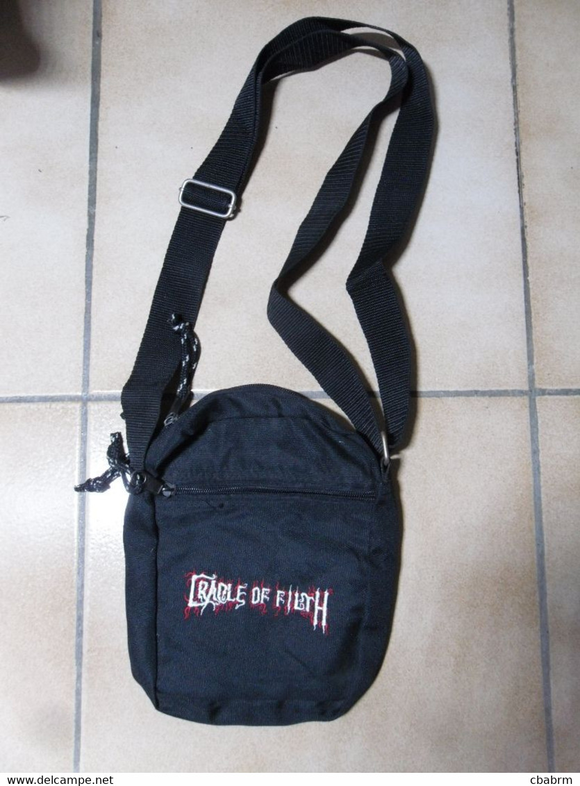 SACOCHE - PETIT SAC A BANDOULIERE REGLABLE - CRADLE OF FILTH - Altri & Non Classificati