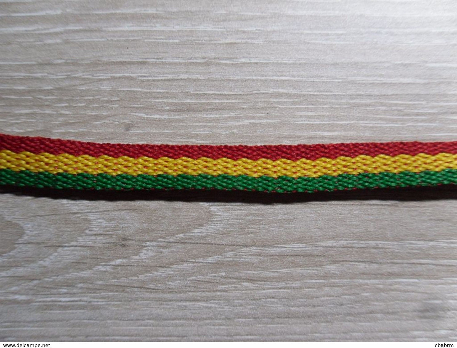 PAIRE DE LACETS VERT JAUNE ROUGE - RASTA REGGAE Longueur 120 Cm - Altri & Non Classificati