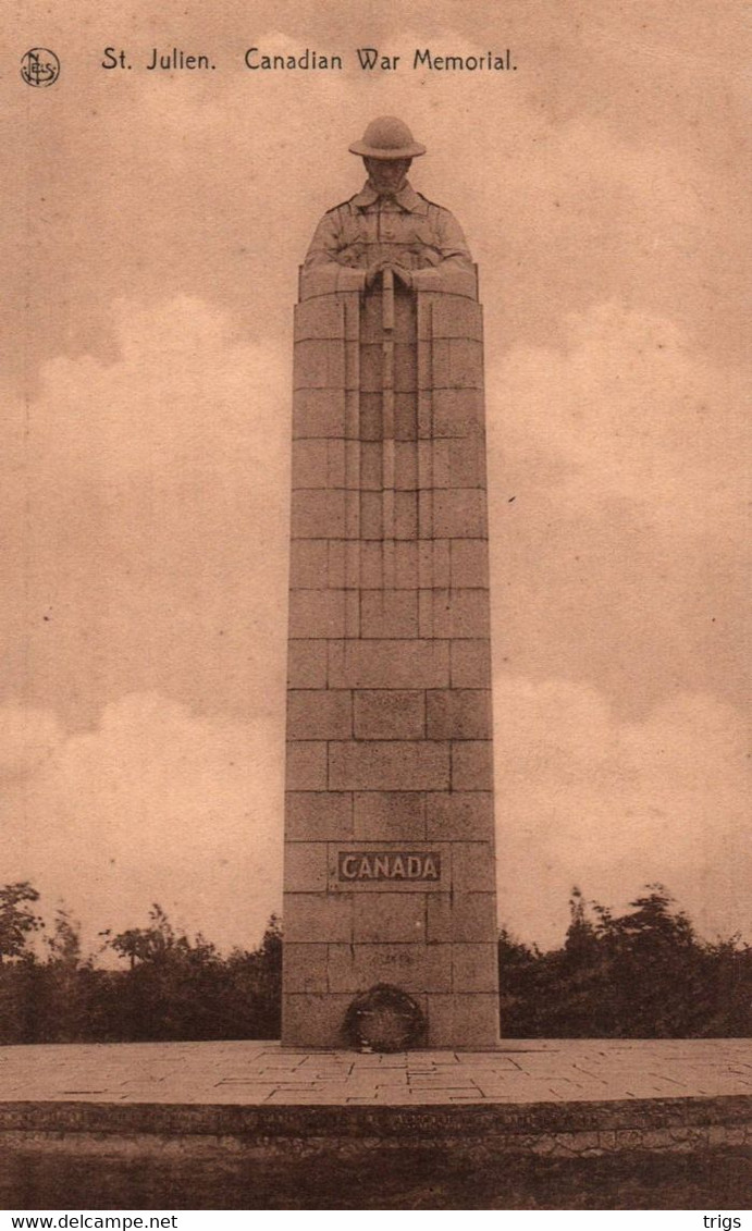 St. Julien - Canadian War Memorial - Langemark-Poelkapelle