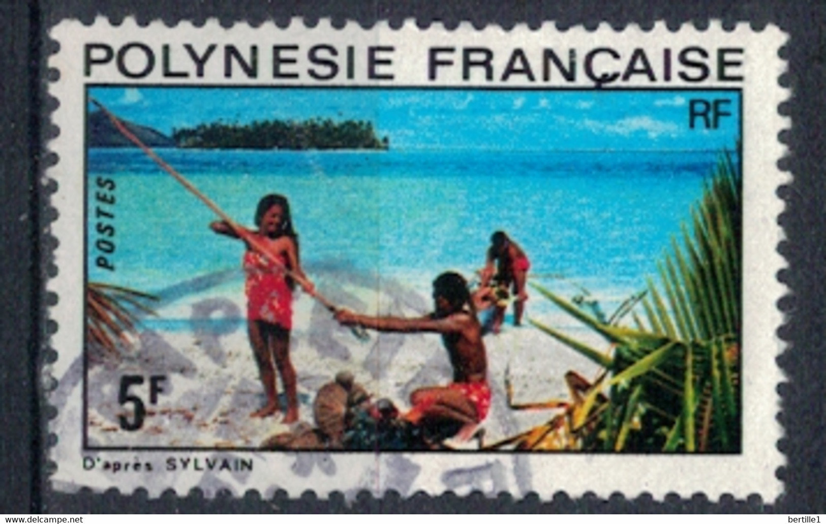 POLYNESIE FRANCAISE           N°  YVERT  98   OBLITERE     ( OB    06/ 37 ) - Used Stamps