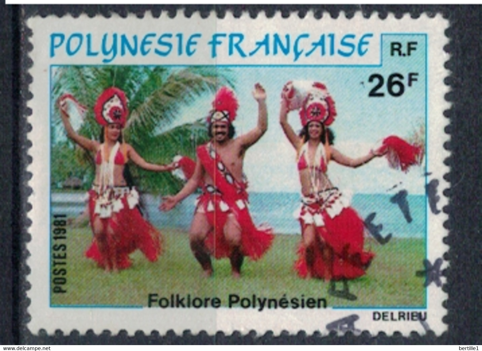 POLYNESIE FRANCAISE           N°  YVERT  165 (1)   OBLITERE     ( OB    06/ 37 ) - Gebruikt