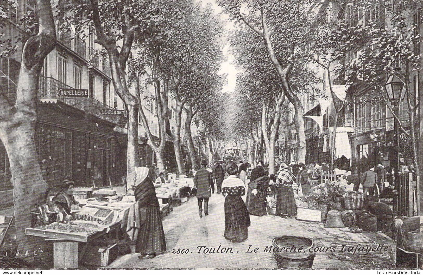 MARCHES - TOULON - Le Marché - Cours Lafayette - Carte Postale Ancienne - Markets