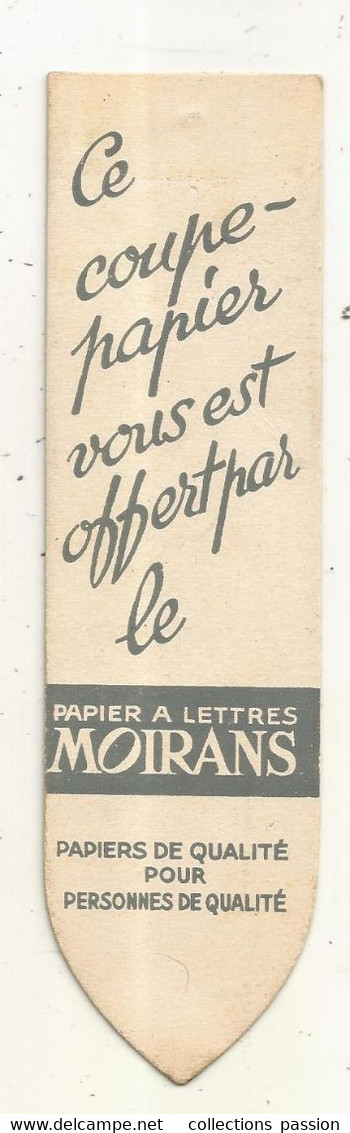 Marque Pages, MOIRANS,  Papier à Lettres, 2 Scans, Frais Fr 1.55 E - Marcapáginas