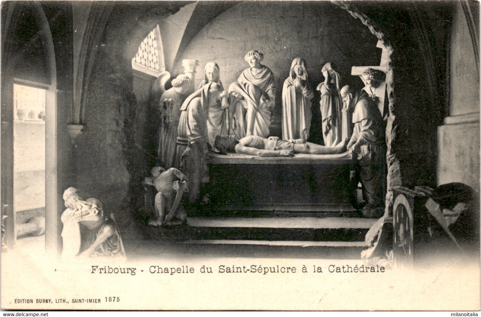 Fribourg - Chapelle Du Saint-Sepulcre à La Cathedrale (1875) - Chapelle