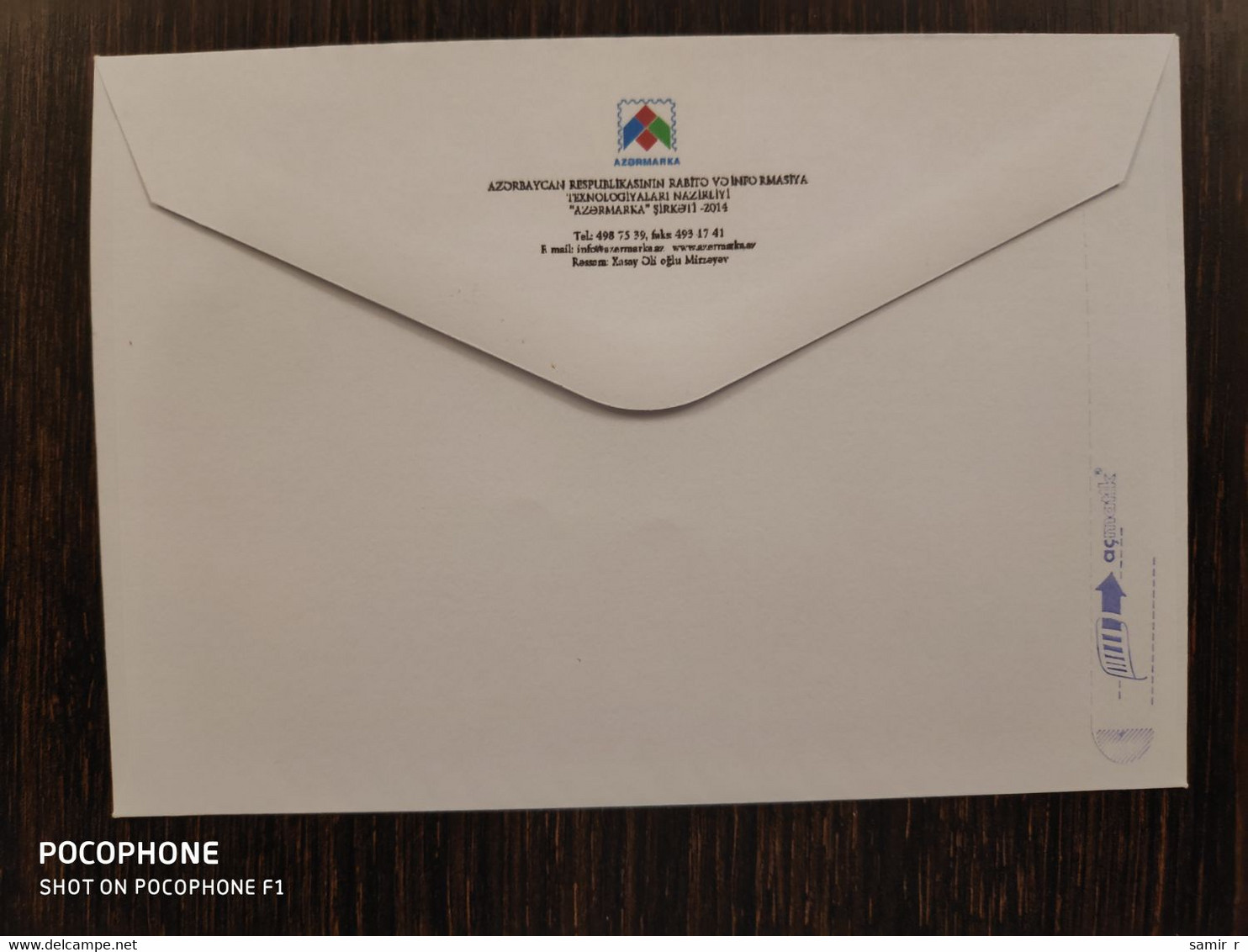 2014 FDC Azerbaijan Persons Rasulzade - Aserbaidschan